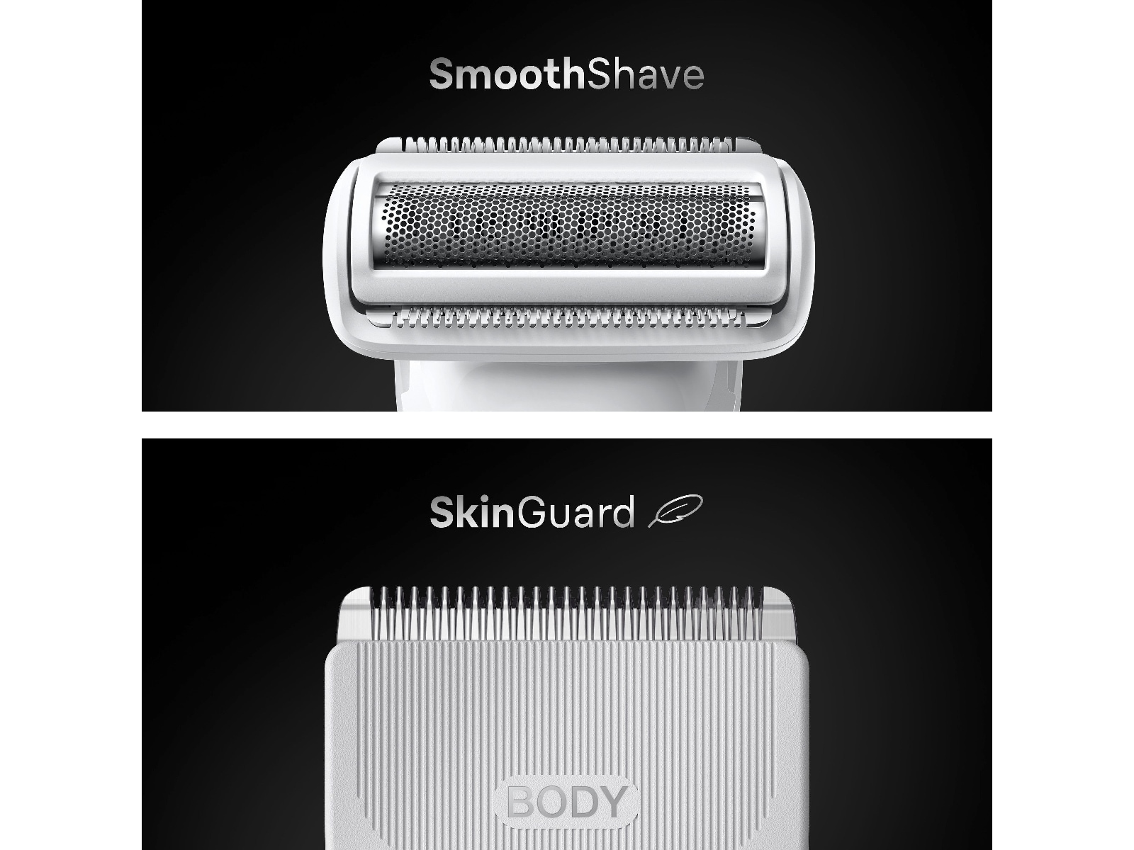 Braun Series 7 kropstrimmer (grå) Barbermaskine