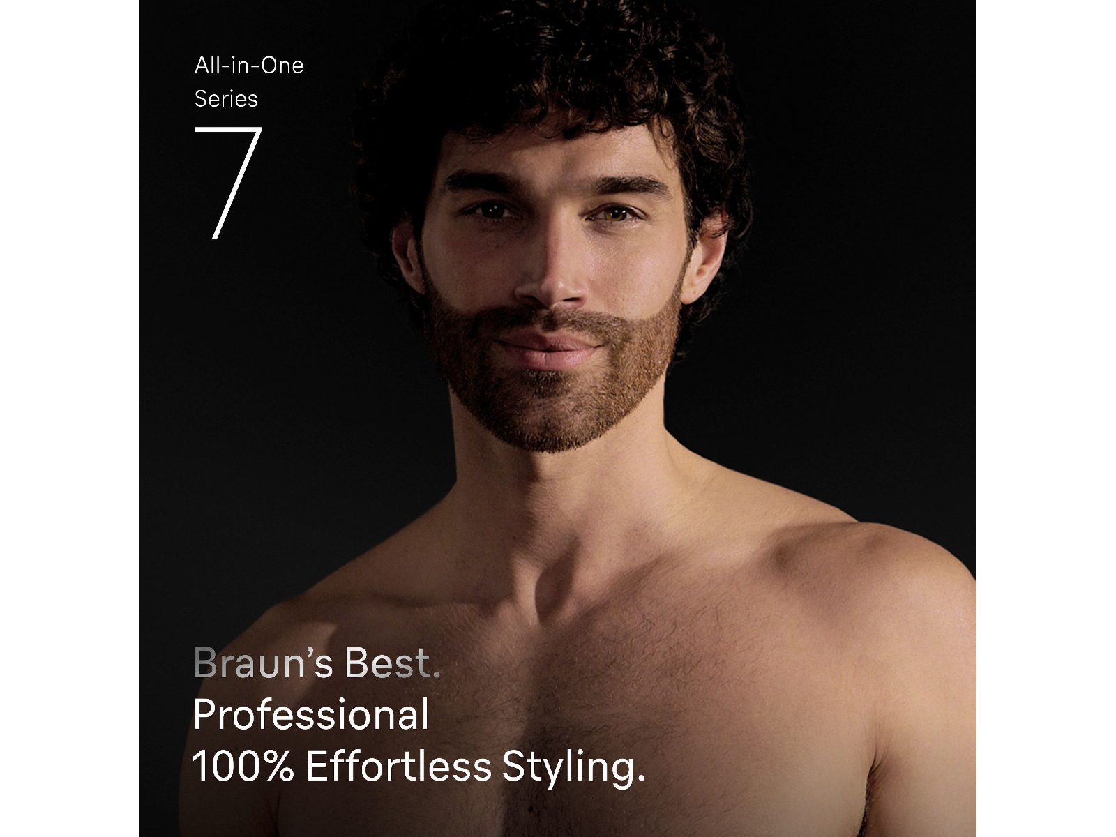 Braun Series 7 All-in-One grooming-sæt (blå) Hårtrimmer
