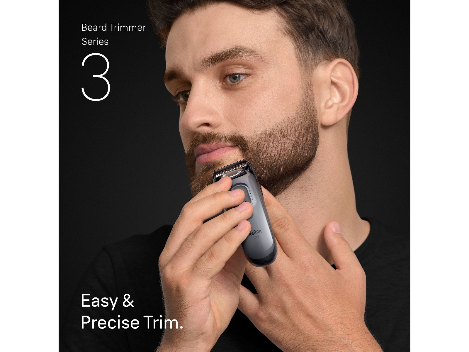 Braun Series 3 skægtrimmer (grå) Barbermaskine