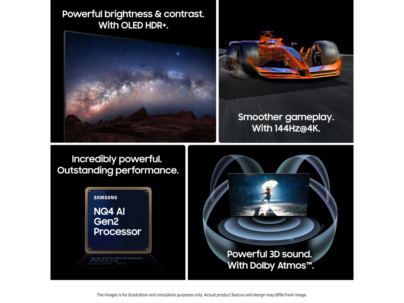 Samsung 55" S90F OLED 4K Smart TV (2025) 50 - 59 tommer TV