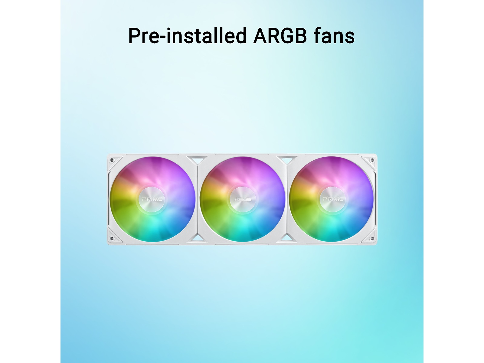 Asus Prime LC 360 ARGB Køler (hvid) CPU - Vandkøling