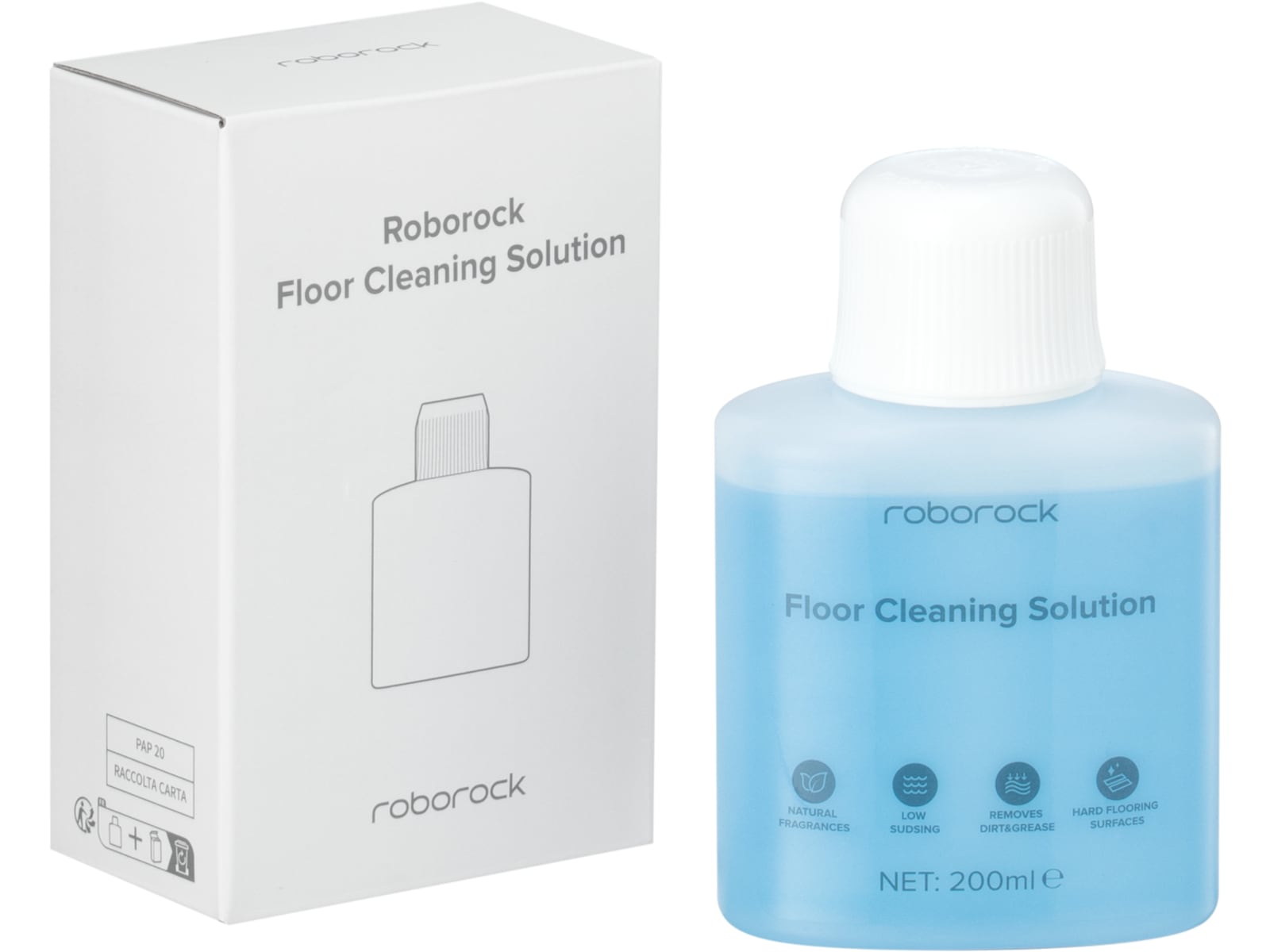 Roborock gulvvaskemiddel 200ml Tilbehør til støvsugere og rengøring