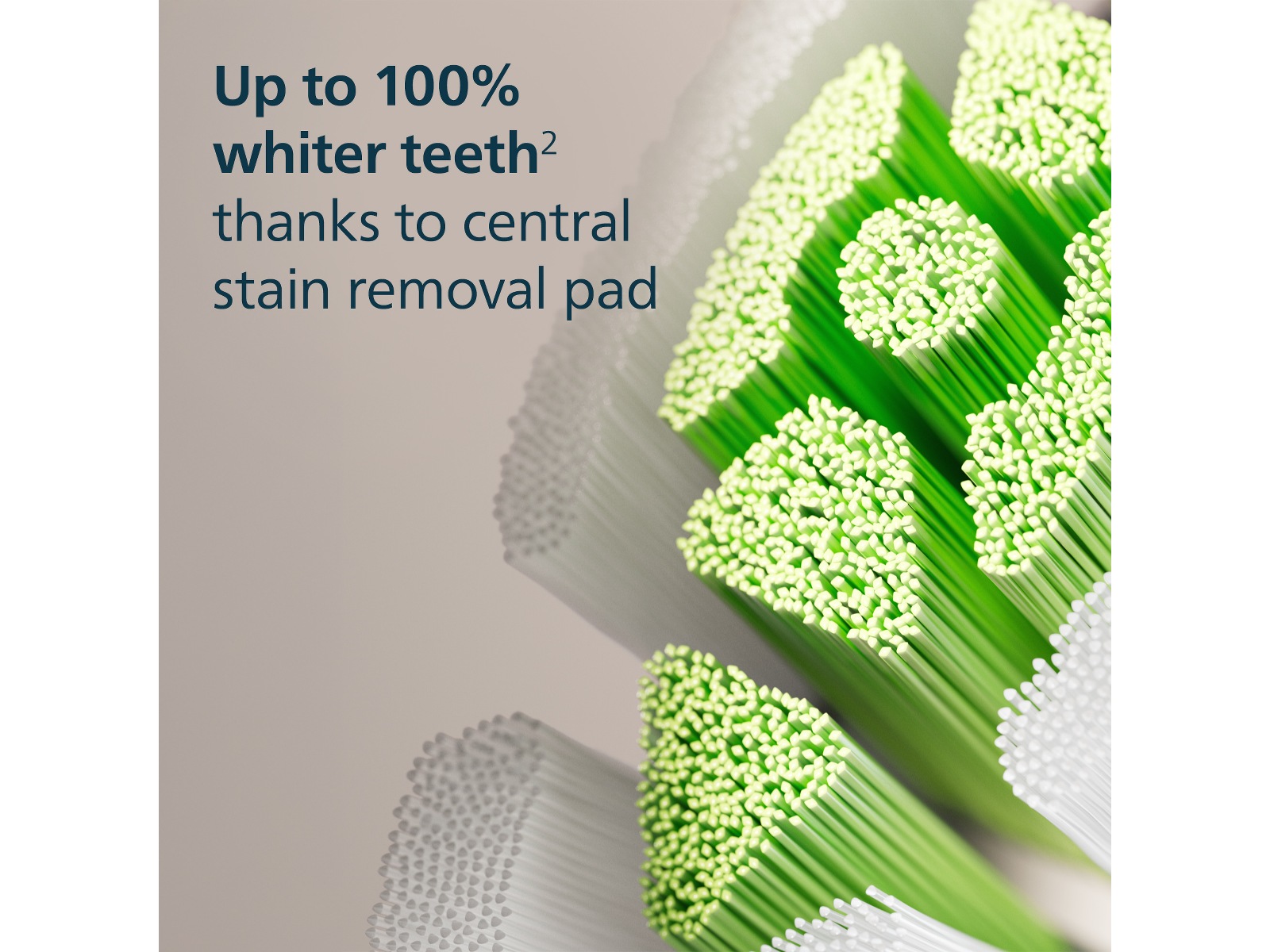 Philips Sonicare W2 Optimal White tandbørstehoveder (4 pack, hvid) Tandbørstehoveder