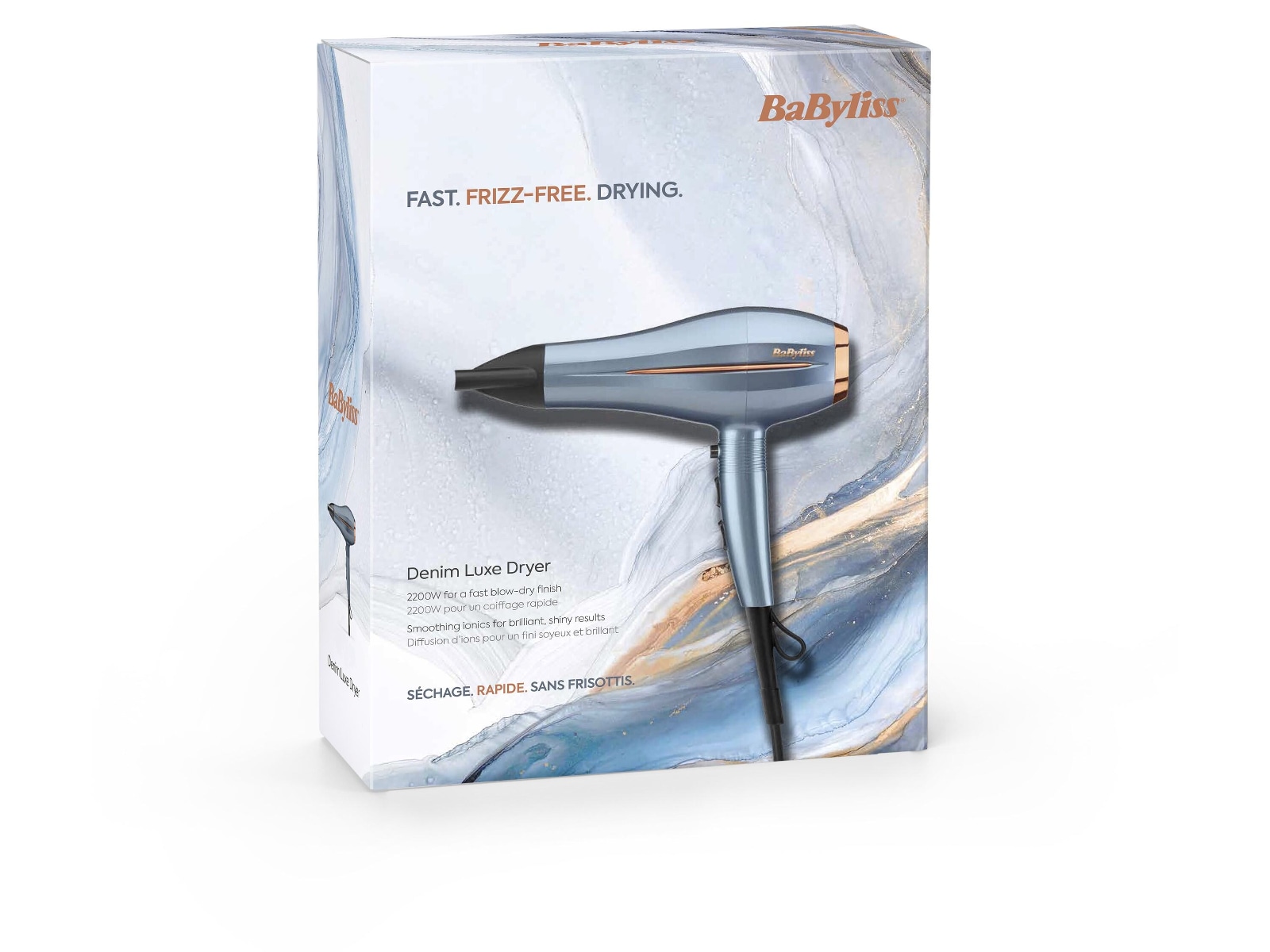 BaByliss Denim Luxe Hårtørrer Hårpleje & styling