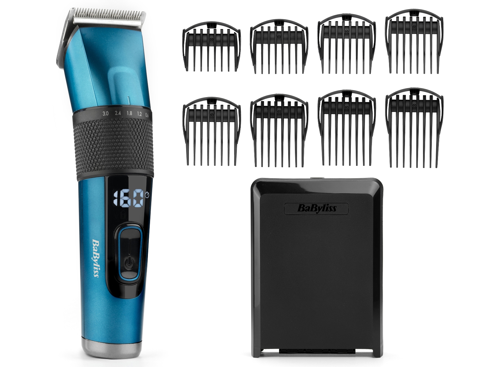 BaByliss Japanese Steel Digital Hårklipper Hårtrimmer