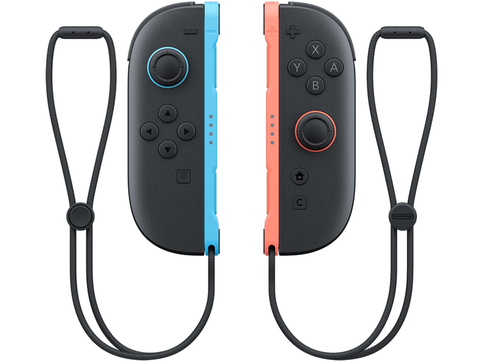 Nintendo Switch 2 Joy-Con 2 Controller (Light Blue/Light Red) Tilbehør til spilkonsoller