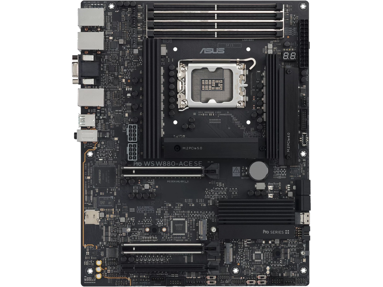 ASUS Pro WS W880-ACE SE Bundkort Intel Socket