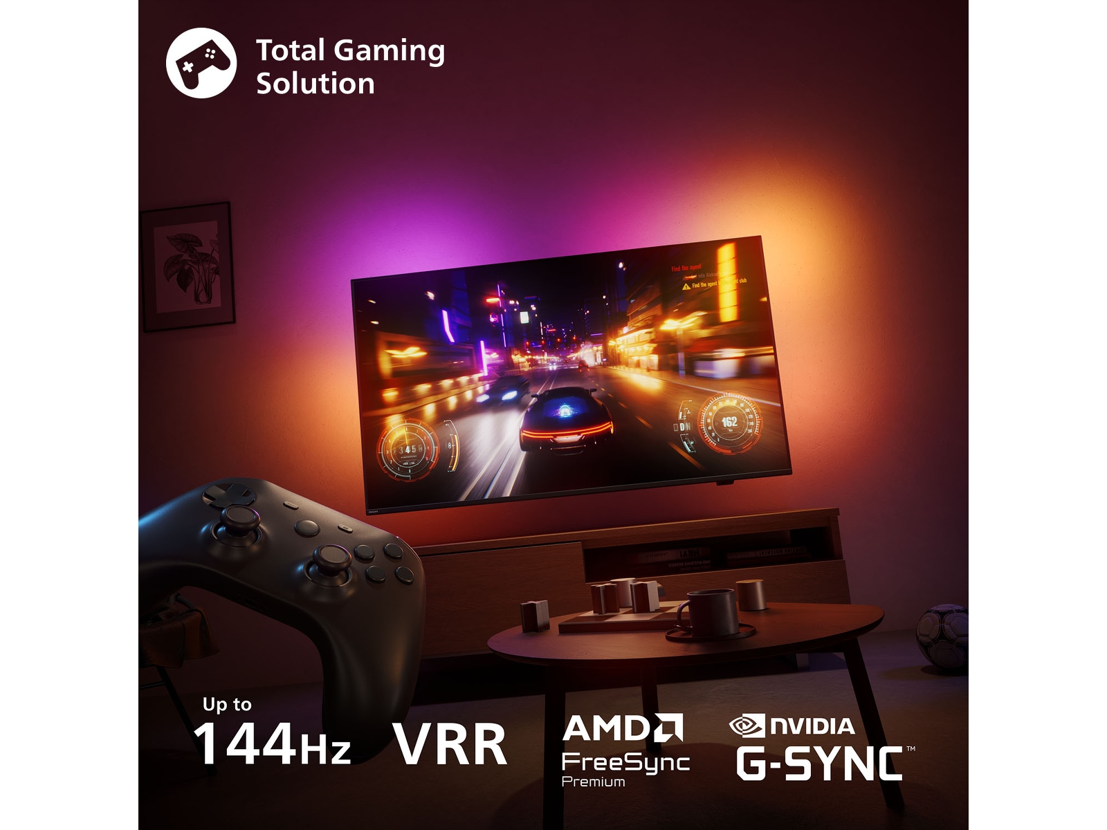 Philips 65" OLED810/12 OLED Smart Ambilight AI TV (2025) 60 - 69 tommer TV