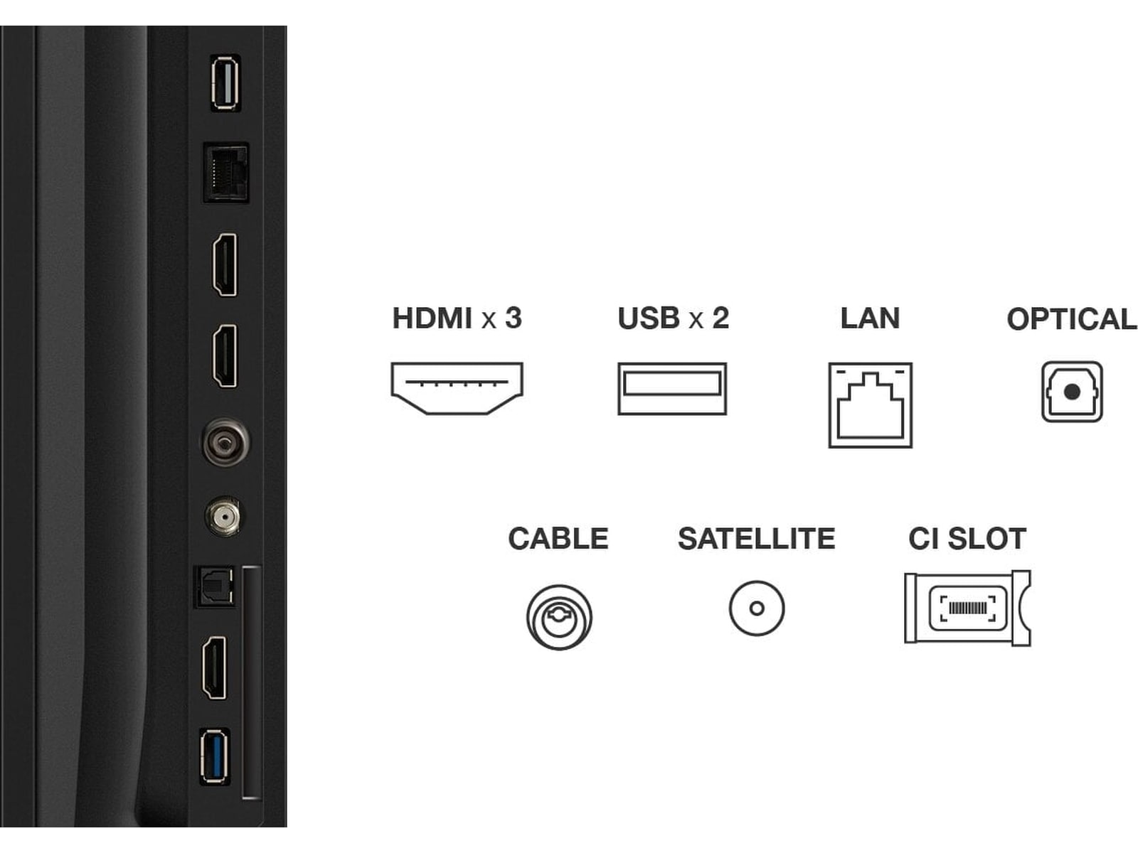 TCL 4K QLED Google TV 75T69C 70 - 79 tommer TV