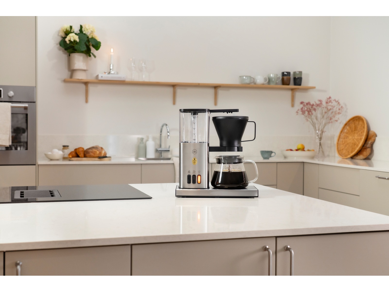 OBH Nordica Blooming Aroma 2426 Kaffemaskine (Sølv) Kaffemaskiner