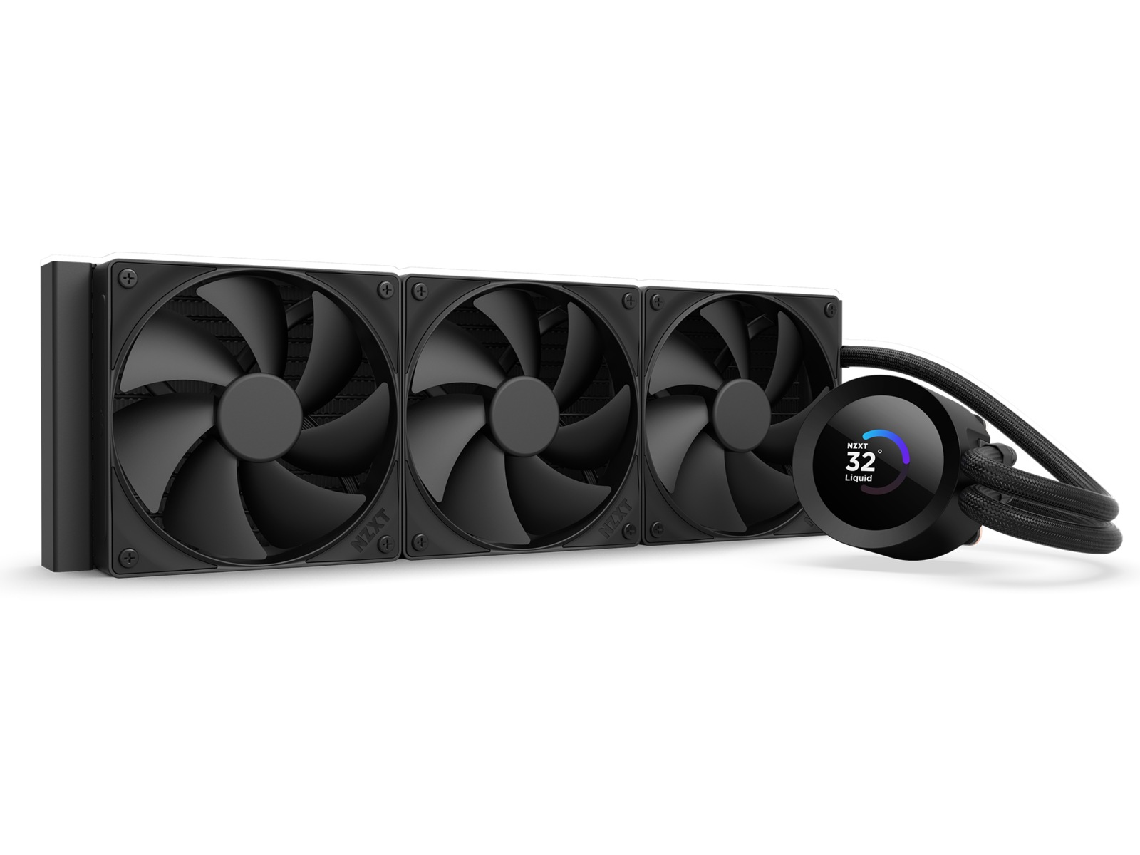 NZXT Kraken Plus 360 Køler (sort) CPU - Vandkøling