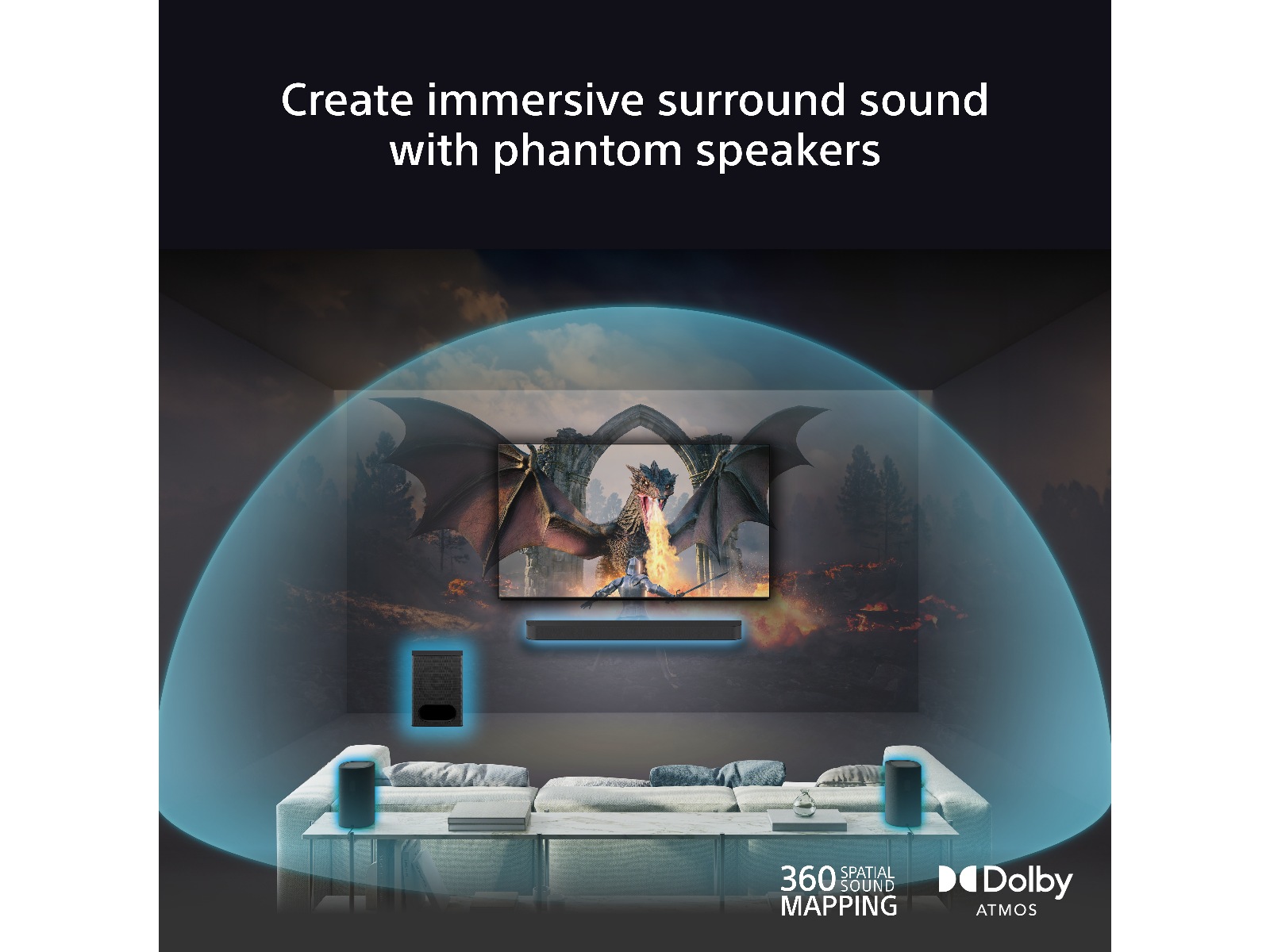 Sony BRAVIA Theatre Rear 8 højttalere Højttalere