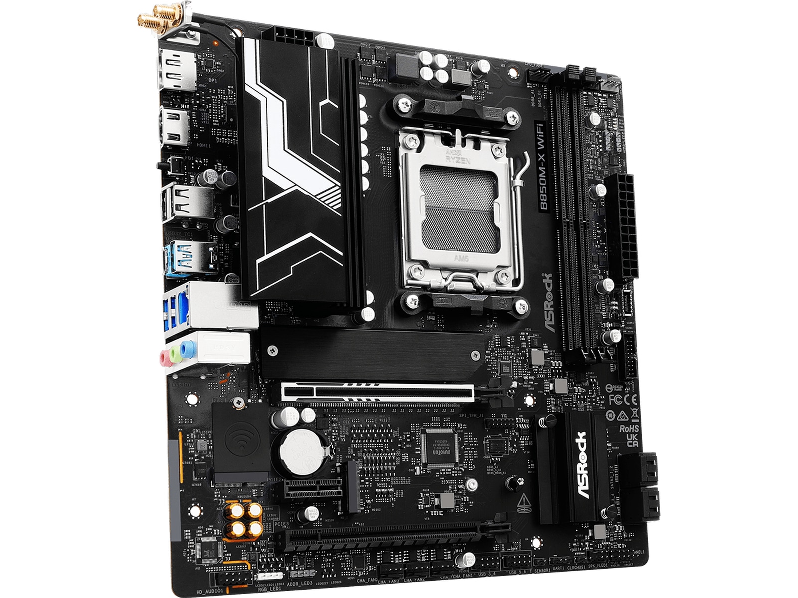 ASRock B850M-X WIFI R2.0 Bundkort AMD Socket