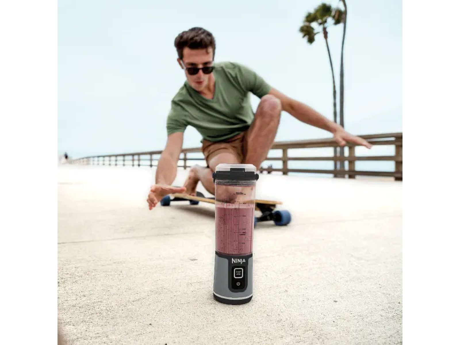 Ninja Blast bærbar blender (sort) Blendere