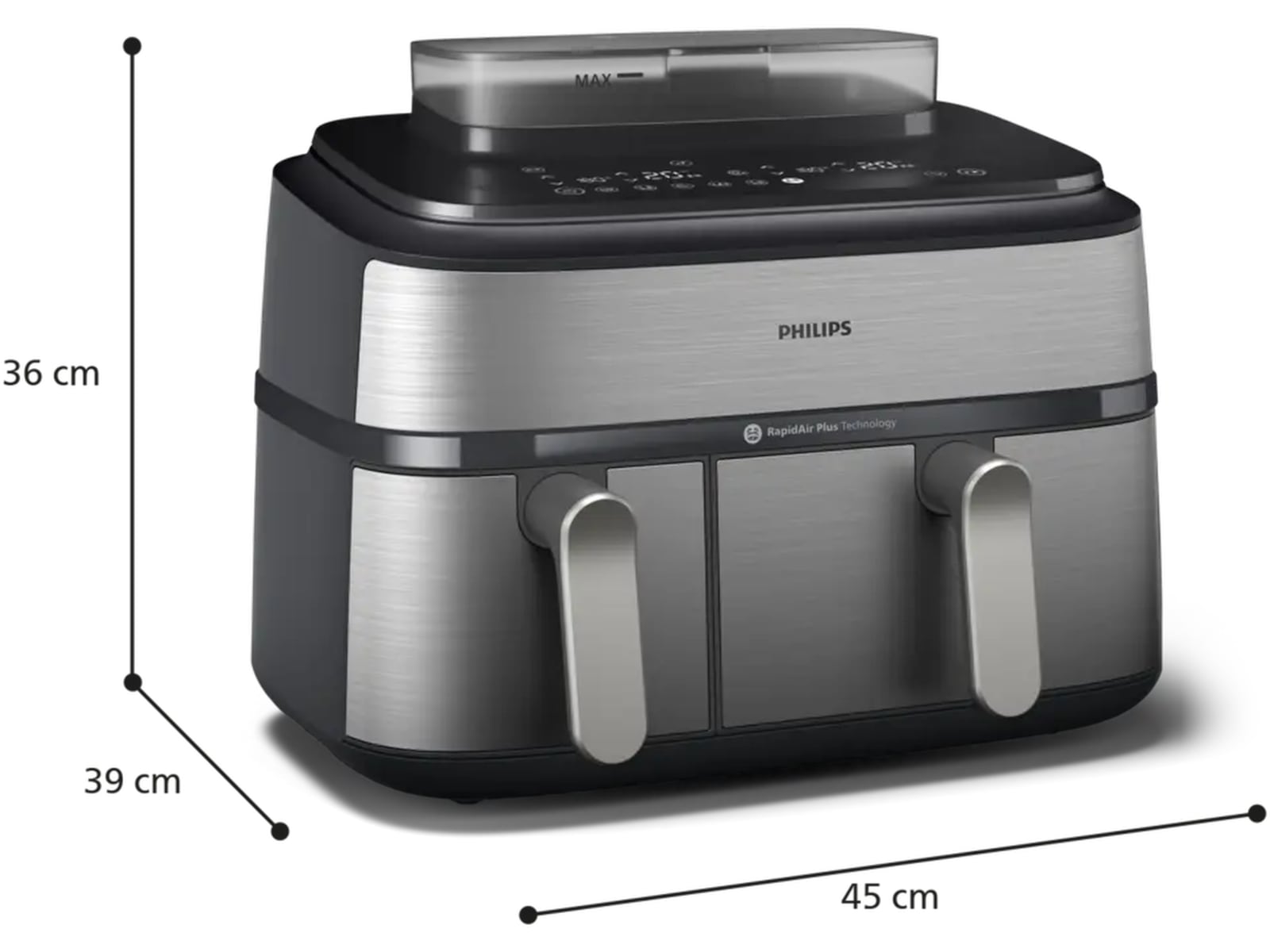 Philips Airfryer 5000 Series Dual Basket Airfryer