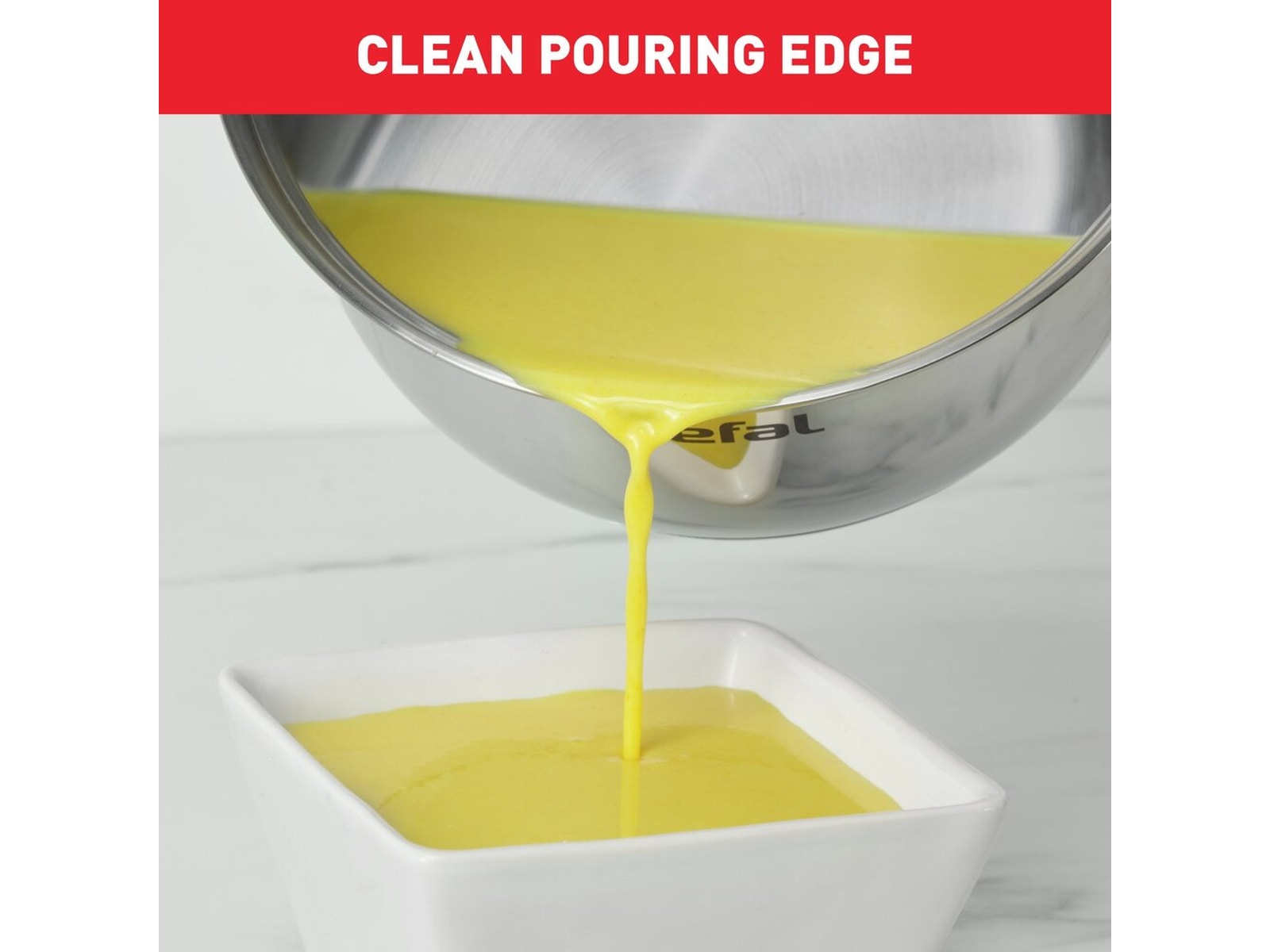 Tefal Intuition 7-delt grydesæt i ubelagt rustfrit stål B864S734 Tilbehør til komfurer, kogeplader og ovne