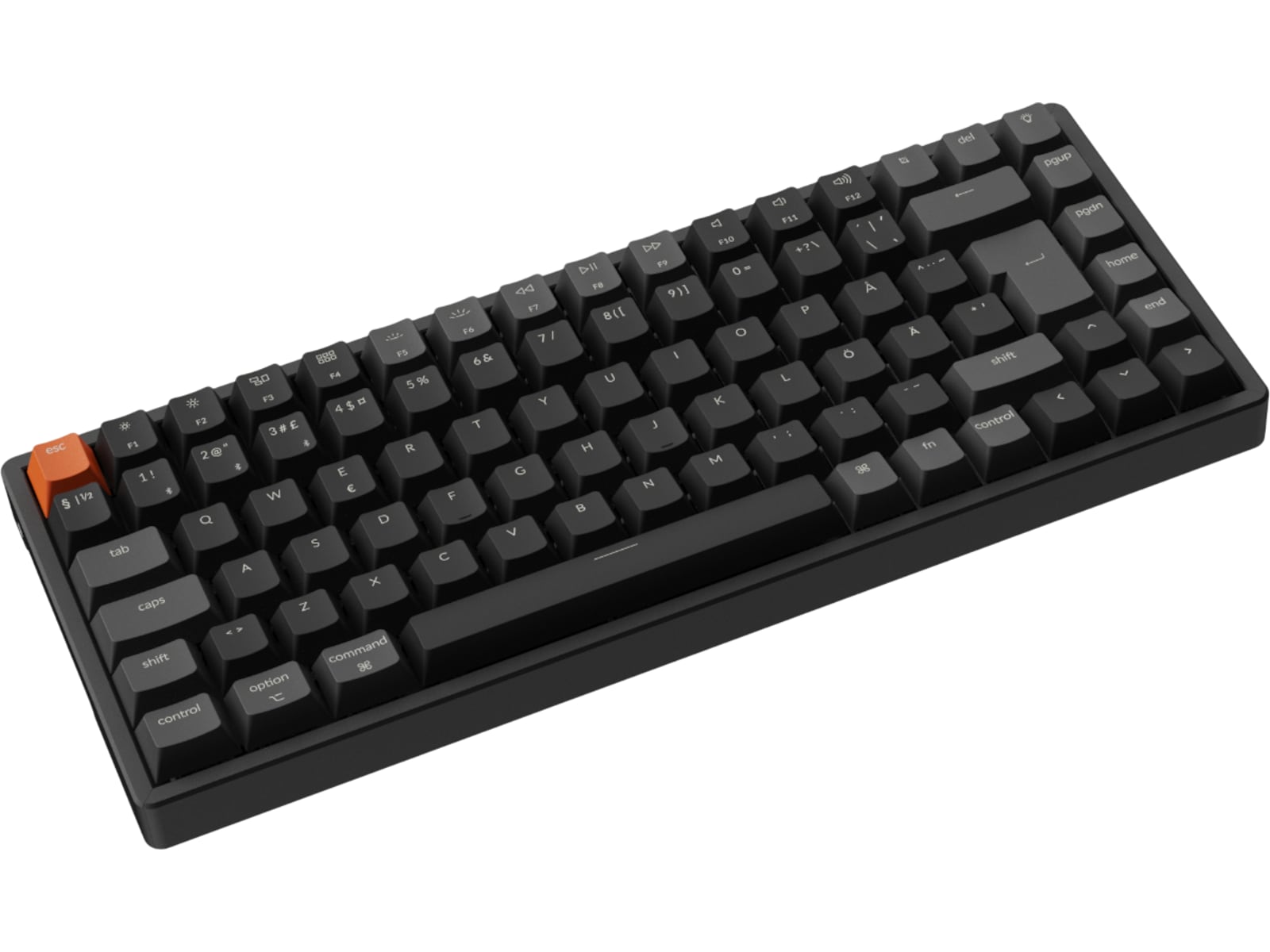 Keychron K2 V3 RGB Aluminium Hot Swap QMK Super Red trådløst tastatur Gamingkeyboard