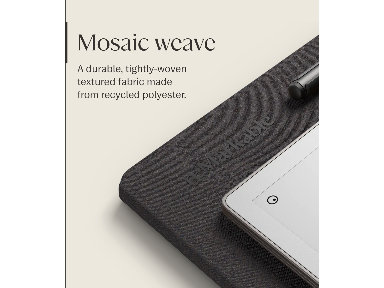 reMarkable Paper Pro Book Folio (basalt) Tilbehør til digitale paper