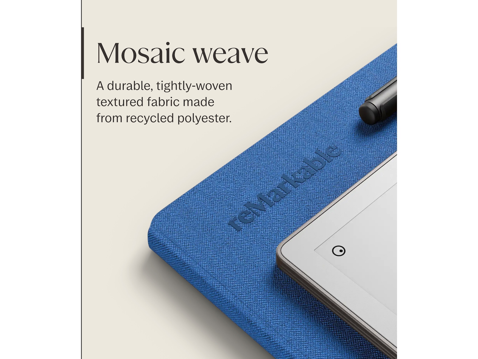 reMarkable Paper Pro Book Folio (kobolt) Tilbehør til digitale paper