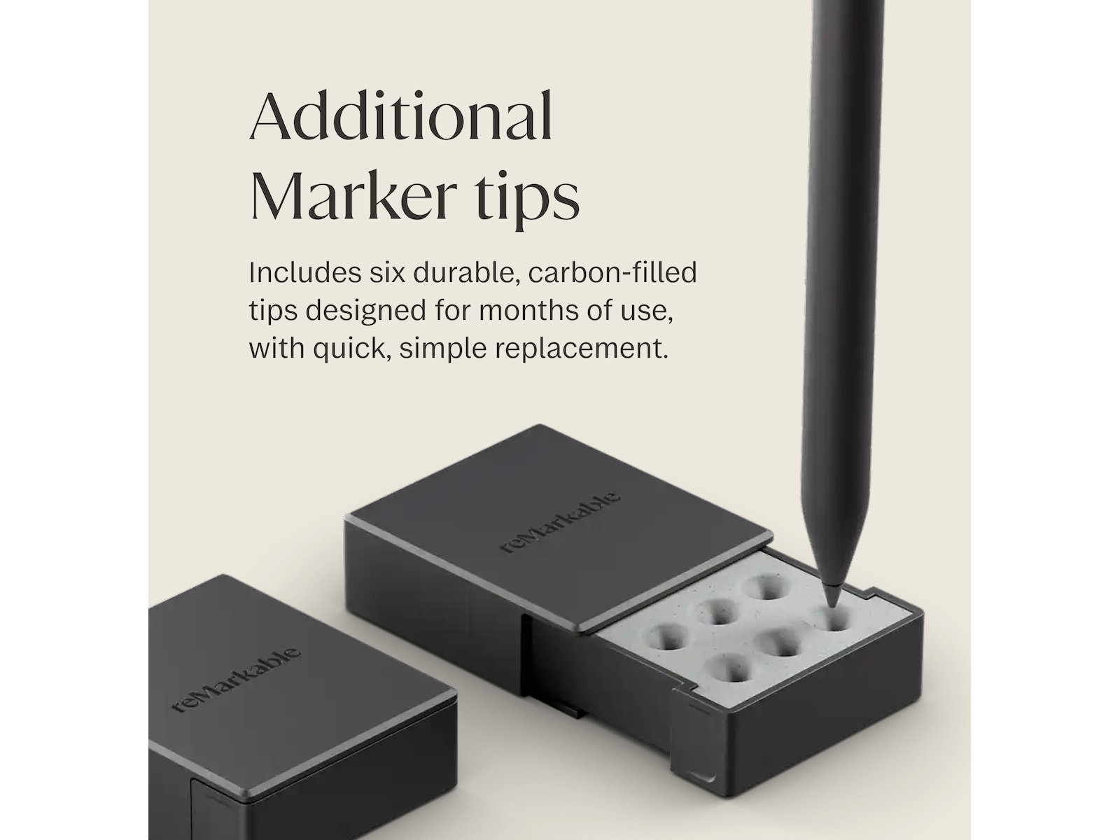 reMarkable Paper Pro Marker (varm grå) Tilbehør til digitale paper