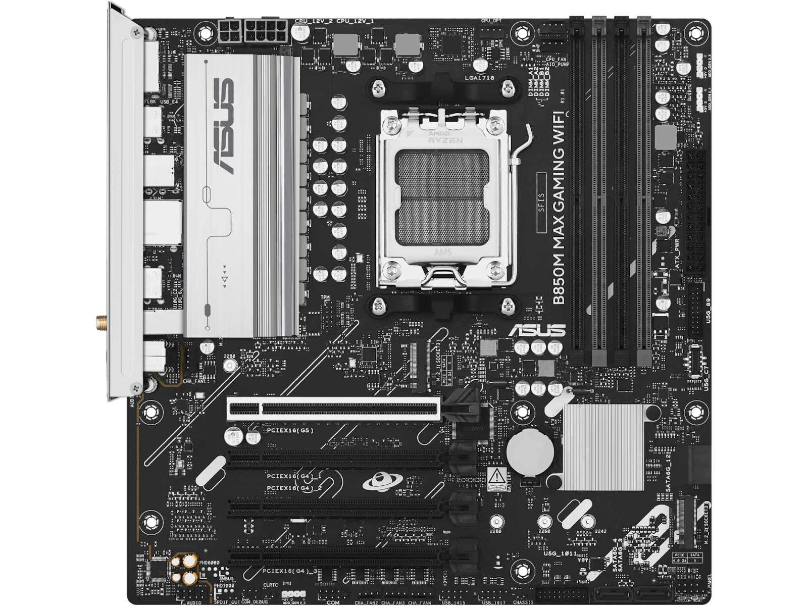 Asus B850M MAX GAMING WIFI Bundkort AMD Socket