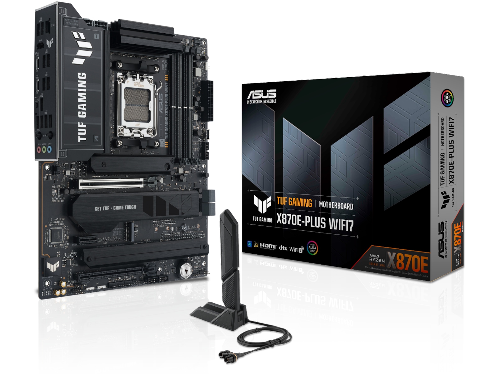 Asus TUF Gaming X870E-PLUS WIFI7 Bundkort AMD Socket