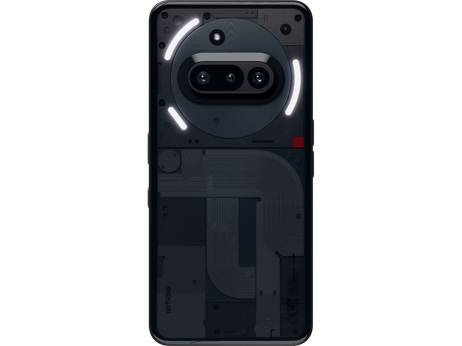 Nothing Phone (3a) 128GB (sort) Mobiltelefoner