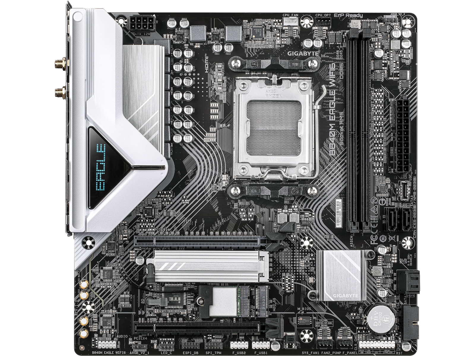 Gigabyte B840M EAGLE WIFI6 Bundkort AMD Socket