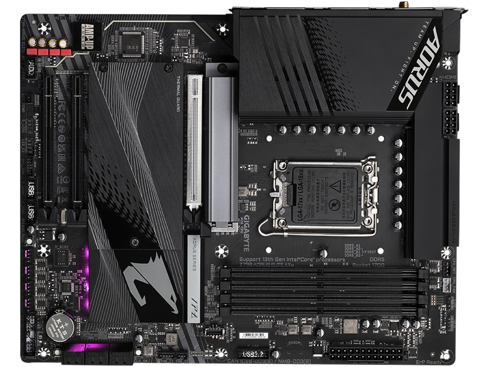 Gigabyte Z790 AORUS ELITE AX Bundkort Intel Socket