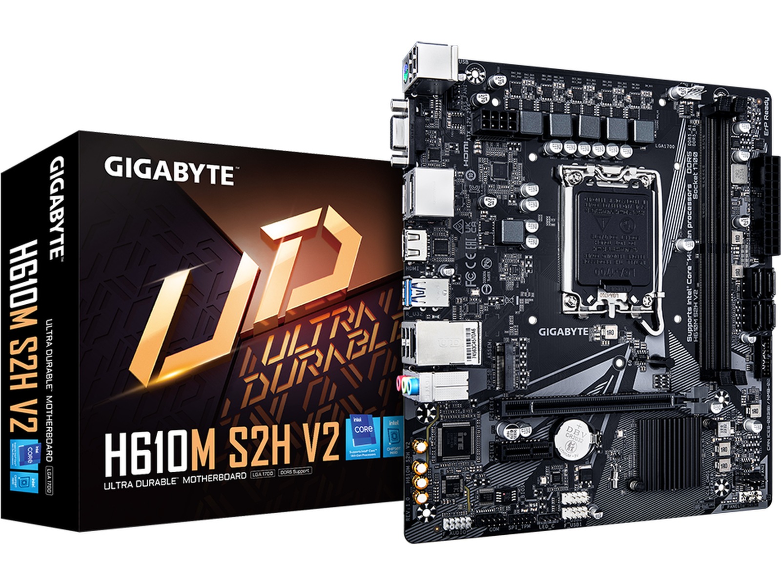 Gigabyte H610M S2H V2 Bundkort Intel Socket