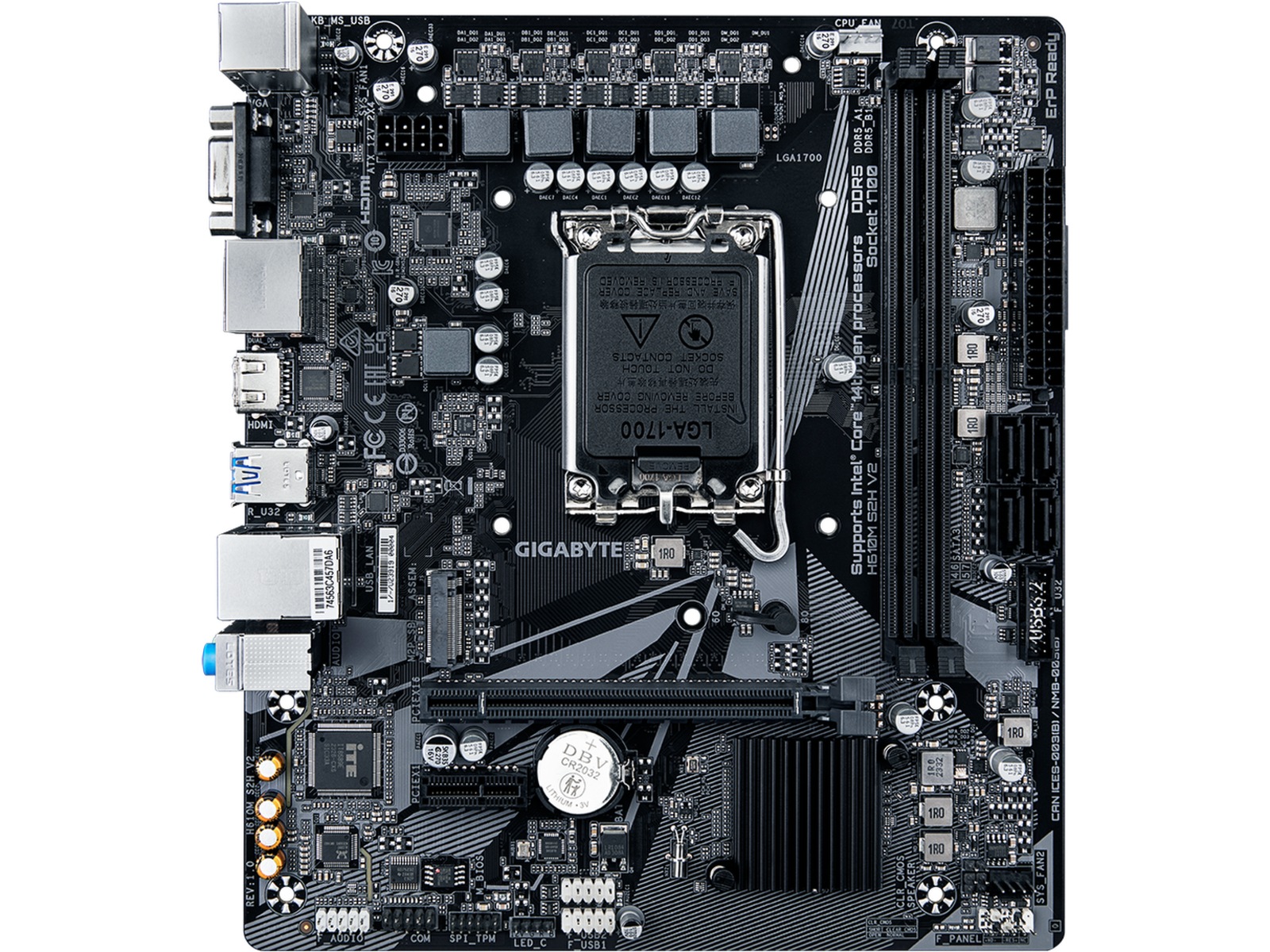 Gigabyte H610M S2H V2 Bundkort Intel Socket