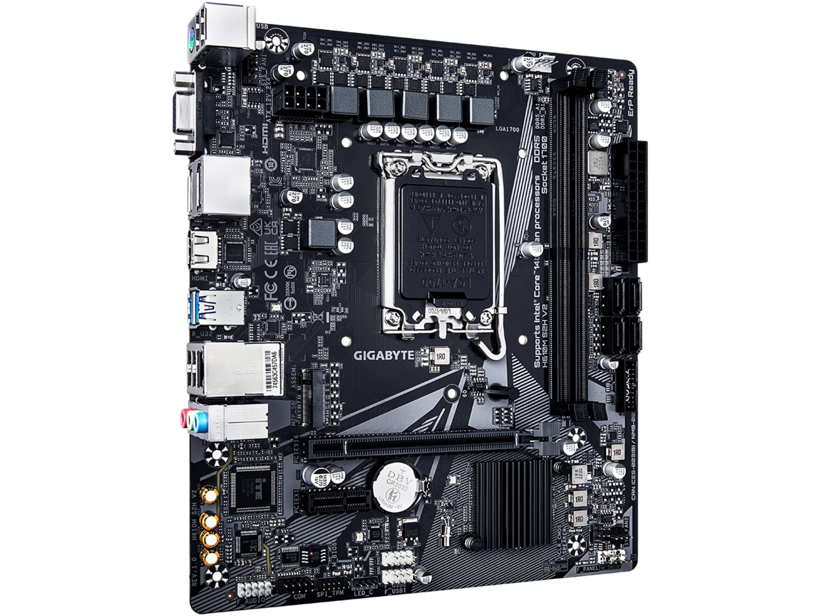 Gigabyte H610M S2H V2 Bundkort Intel Socket