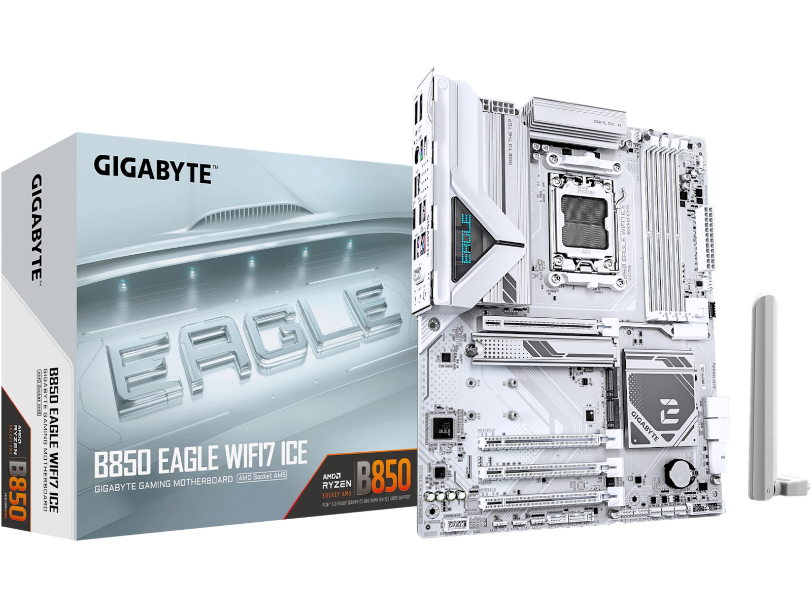Gigabyte B850 EAGLE WF7 ICE Bundkort AMD Socket