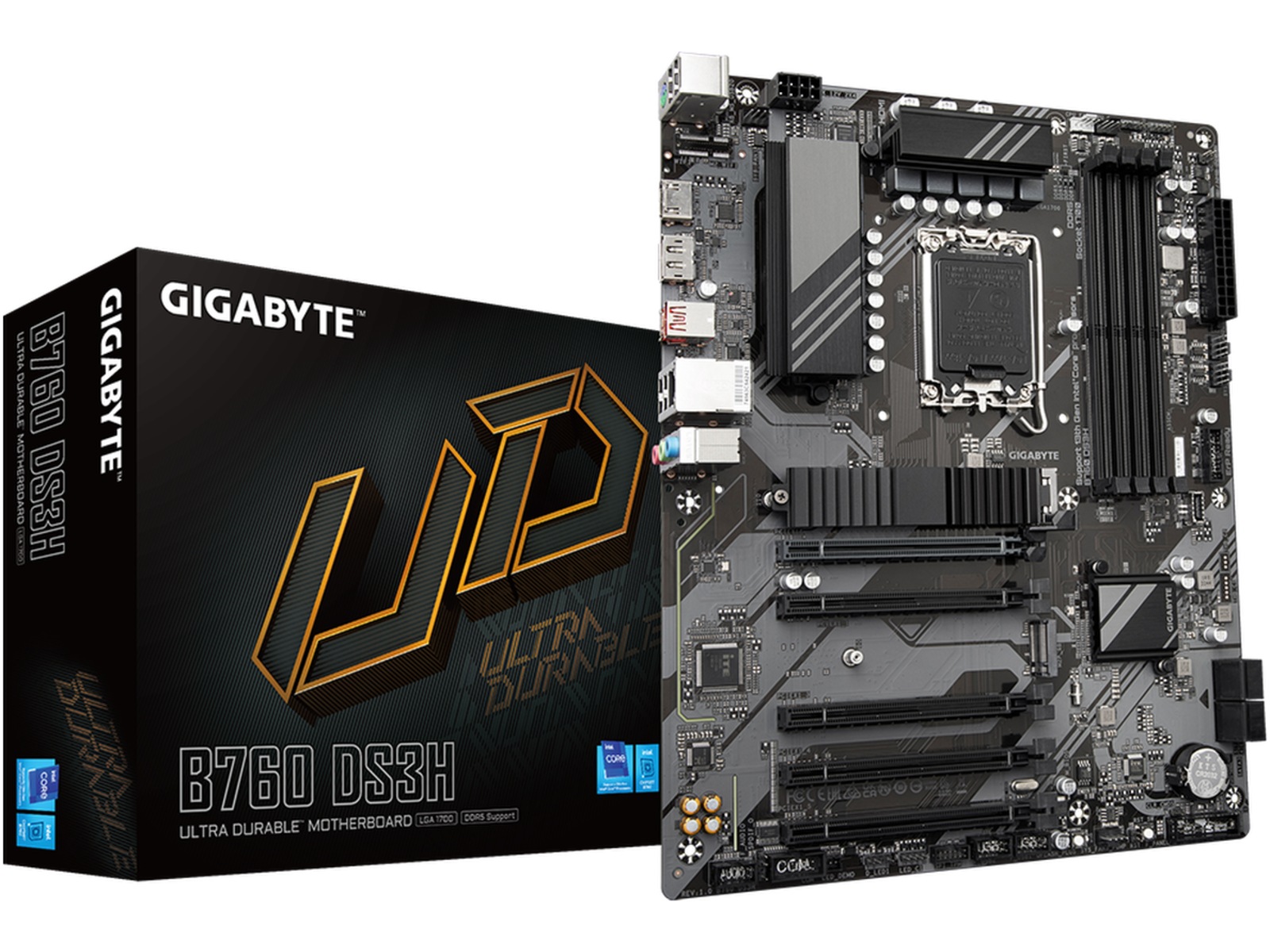 Gigabyte B760 DS3H Bundkort Intel Socket