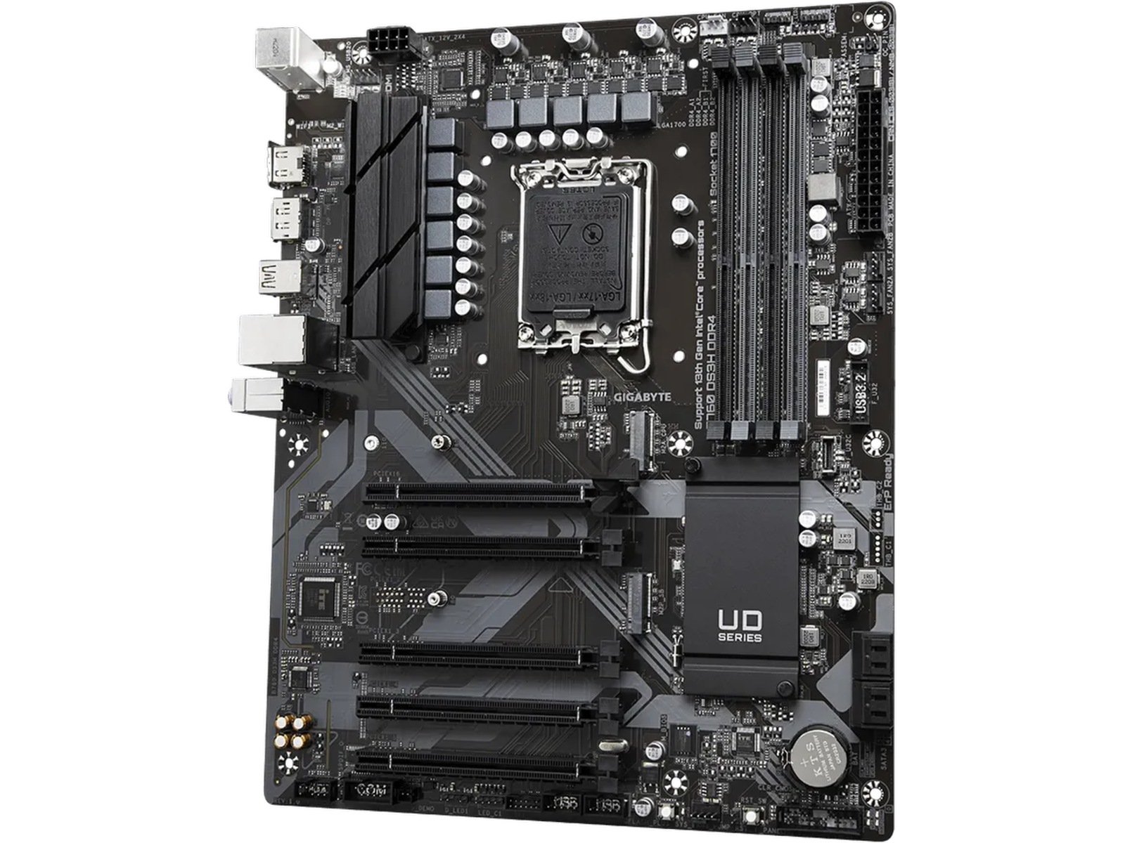 Gigabyte B760 DS3H DDR4 Bundkort Intel Socket