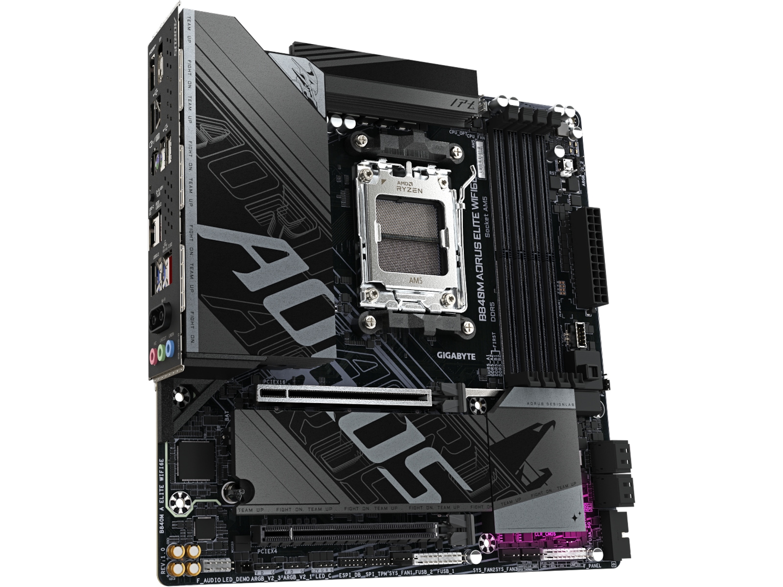 Gigabyte B840M AORUS ELITE WIFI6E Bundkort AMD Socket