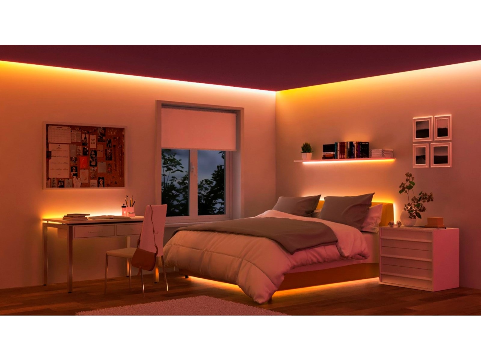 WiZ RGBIC LED-strip 10m (5+5) Led strips & underholdning