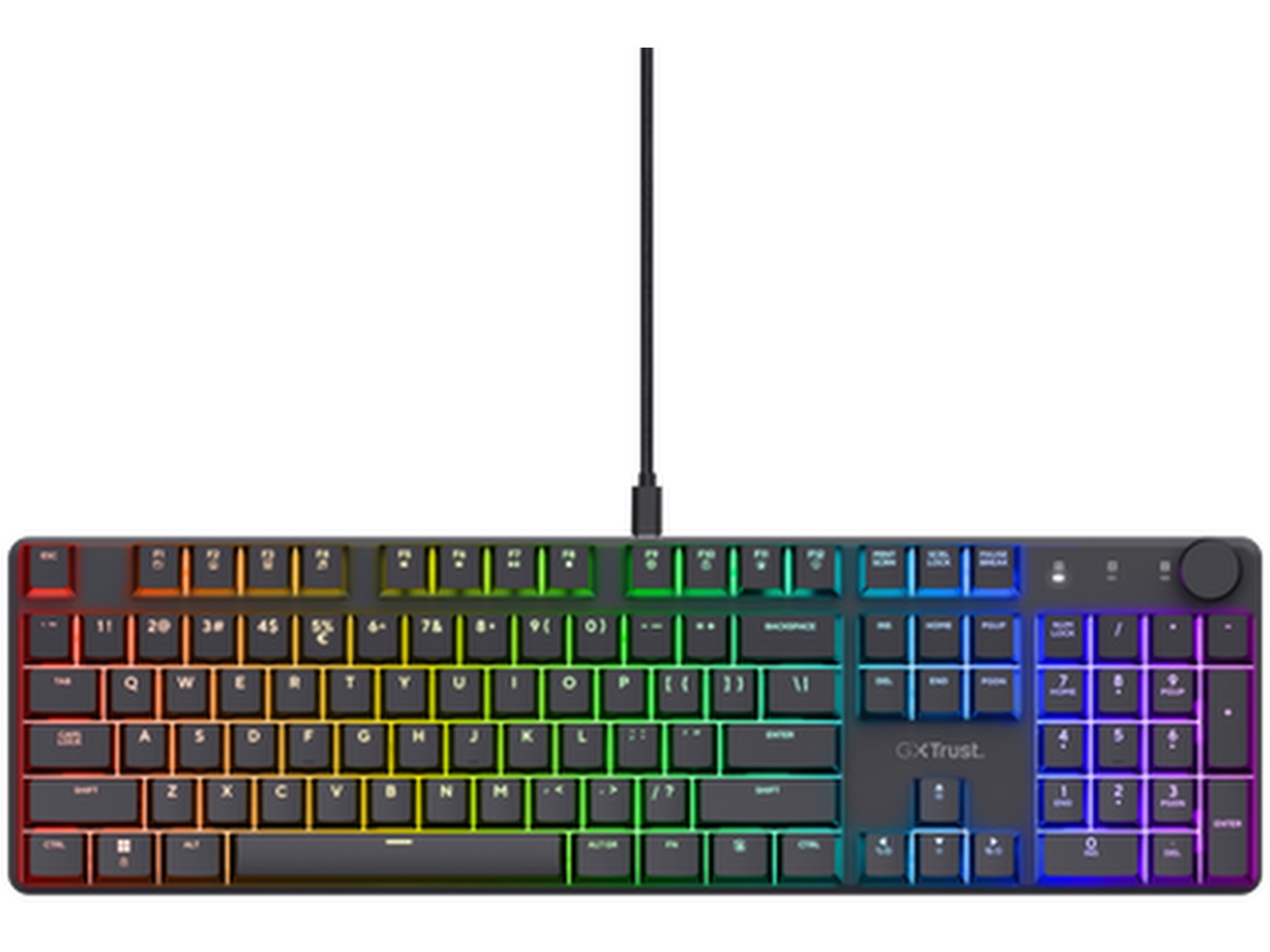 Trust GXT 866 Torix Gamingtastatur Gamingkeyboard