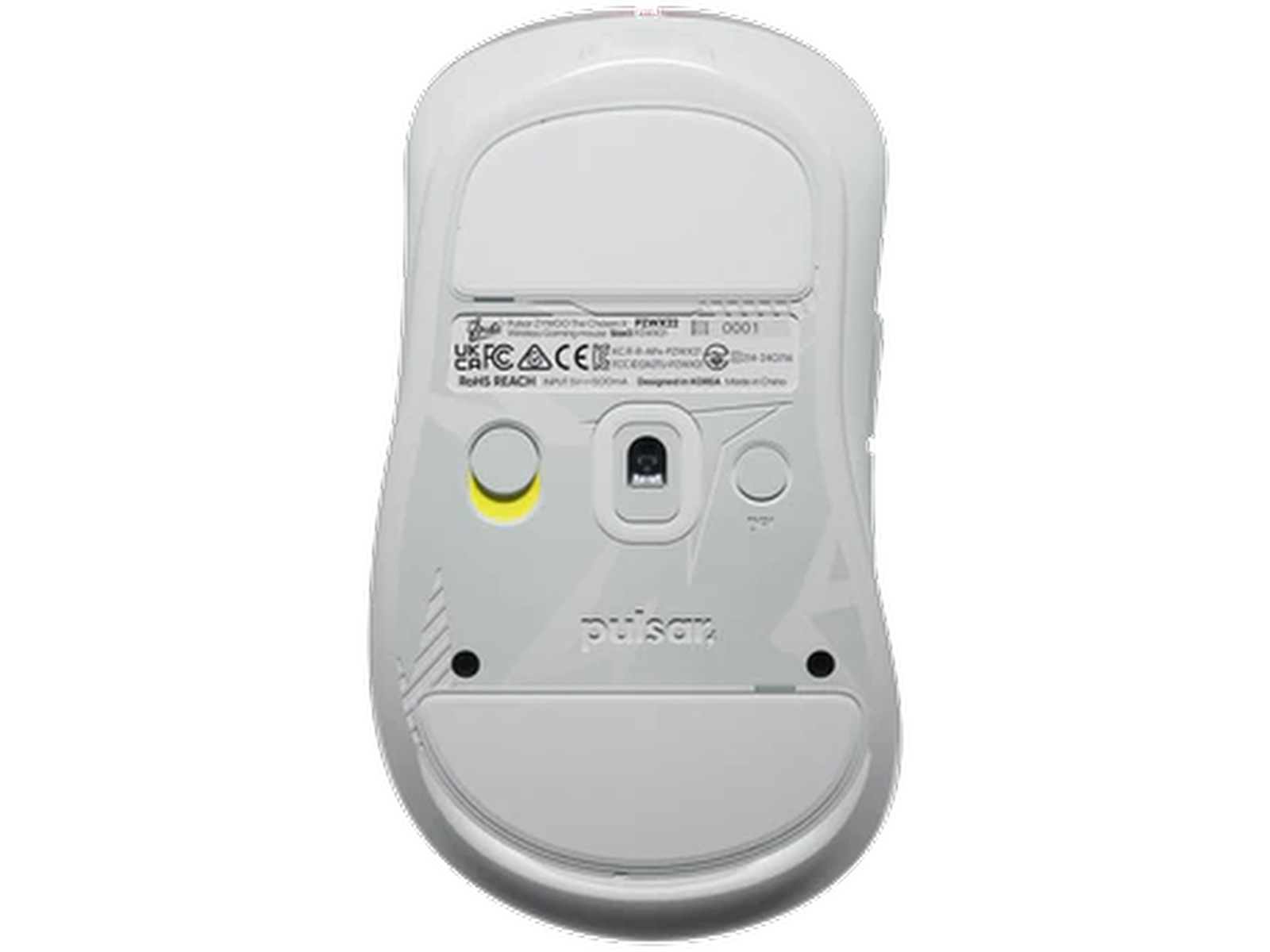 Pulsar ZywOo the Chosen Medium Trådløs Gamingmus (hvit) Gamingmus