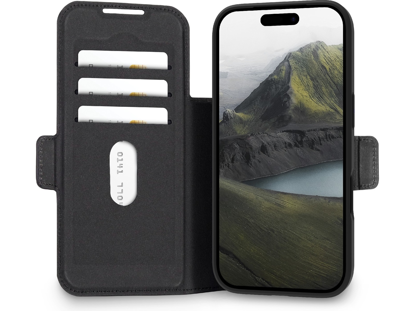 dbramante1928 iPhone 17 Pro Oslo Pro Wallet cover (sort) Mobilcover