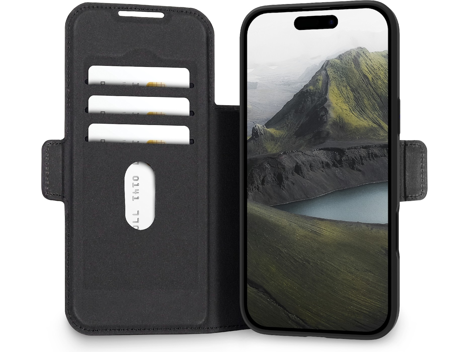 dbramante1928 iPhone 17 Pro Max Oslo Pro Wallet cover (sort) Mobilcover