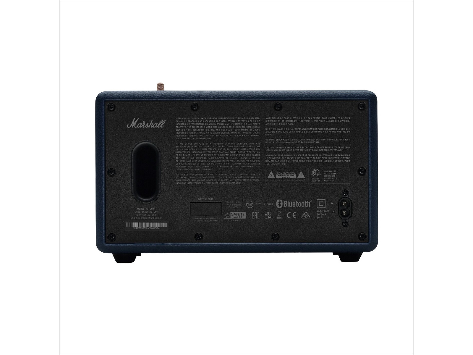 Marshall Acton III Trådløs bluetooth højtale (midnight blue) Trådløs / Bluetooth højttaler