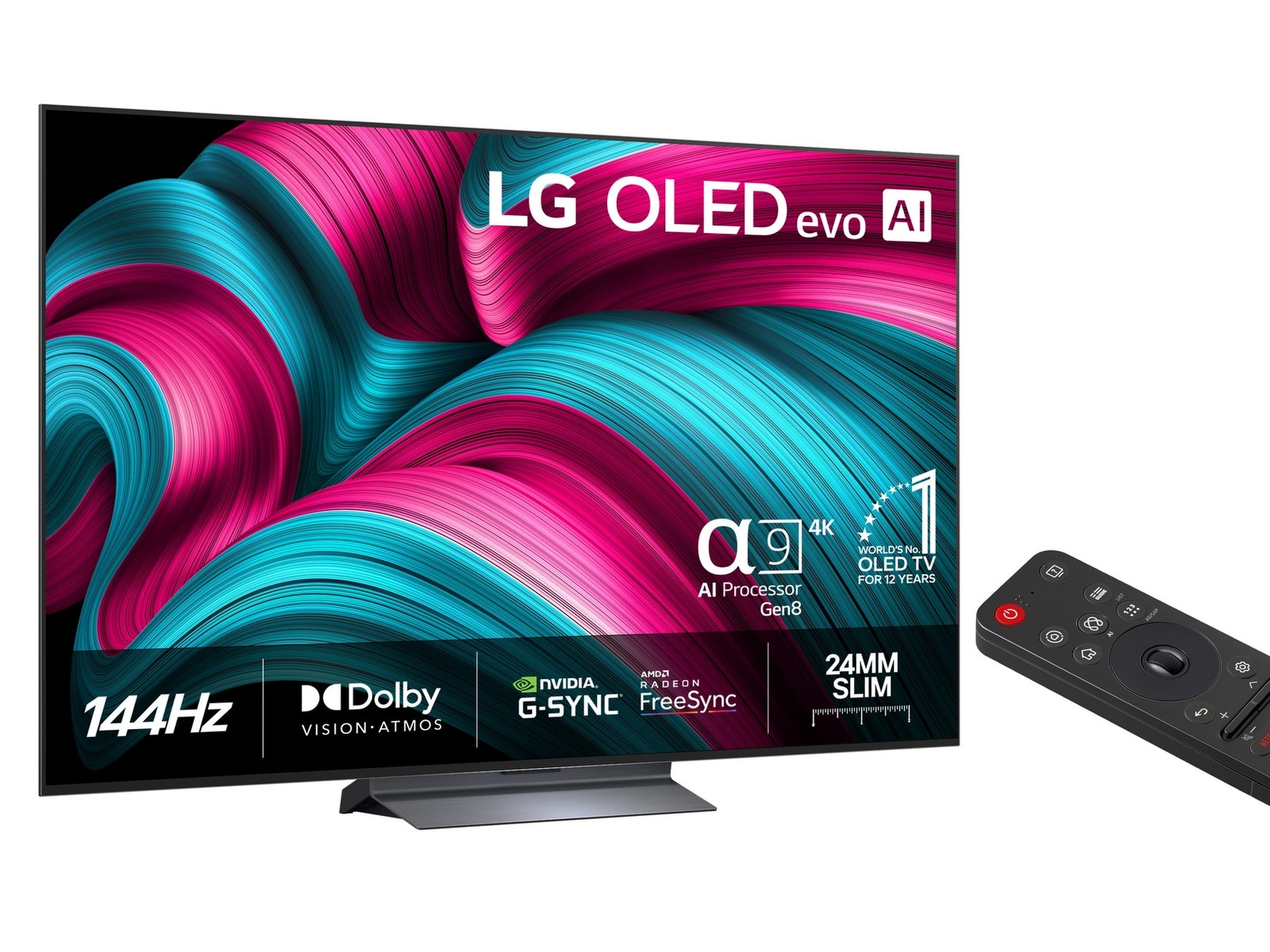 LG 65" C5 AI 4K OLED Smart TV (2025) + Soundbar 60 - 69 tommer TV