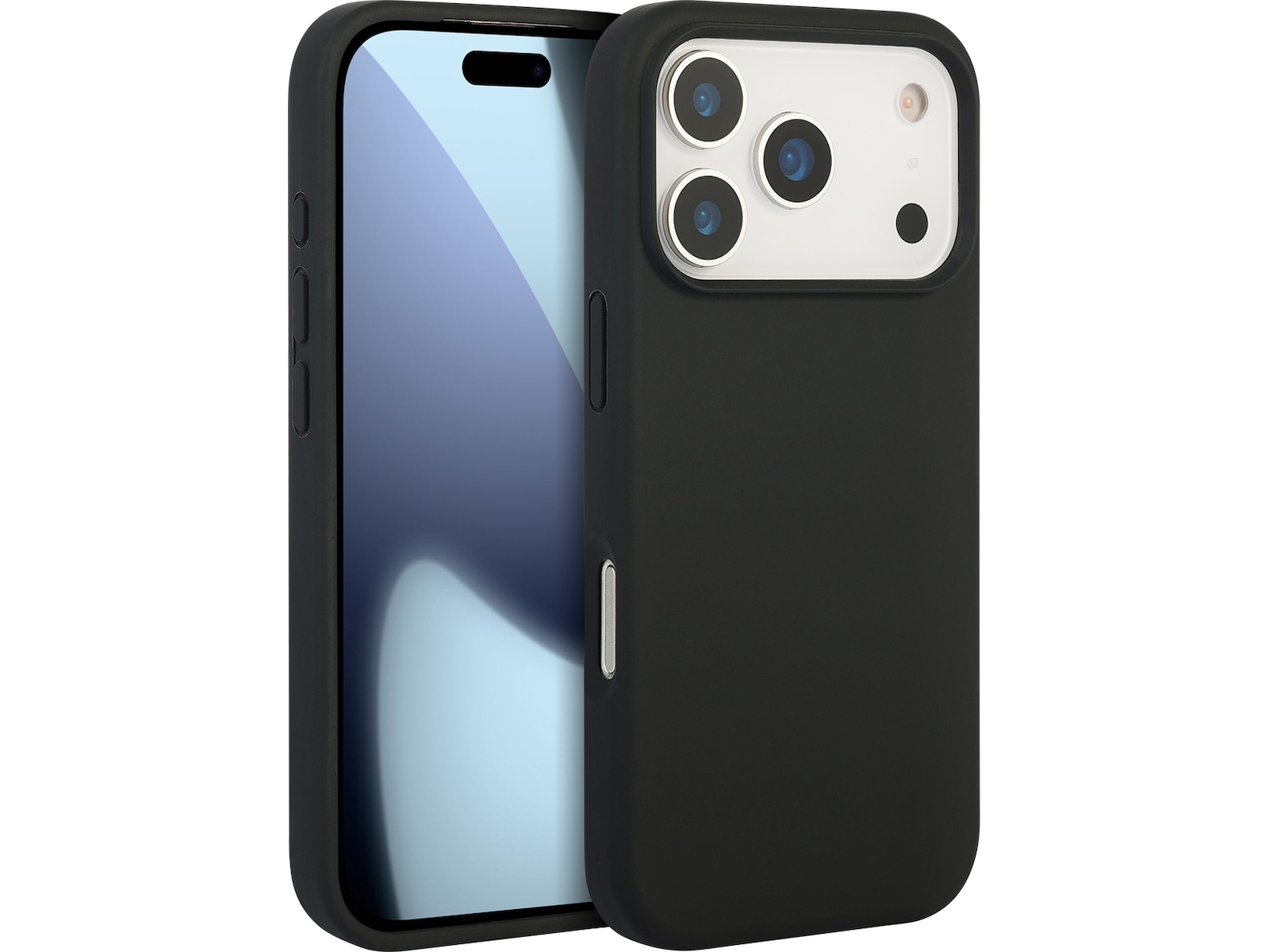 iiglo iPhone 17 Pro Magnetic Silikone cover (sort) Mobilcover