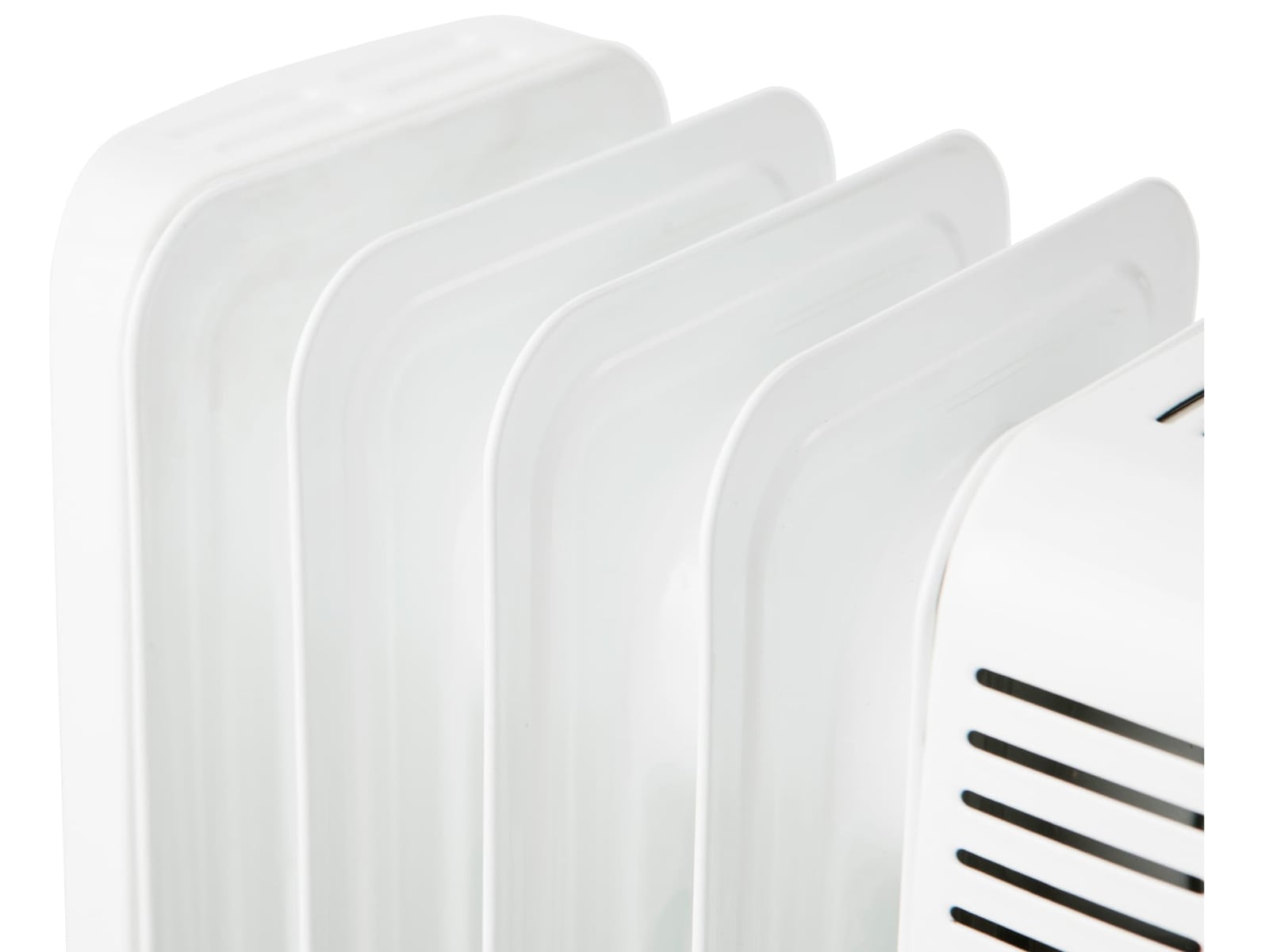 Adax Basic Nova 1000W olievarmer (hvid) Radiatorer