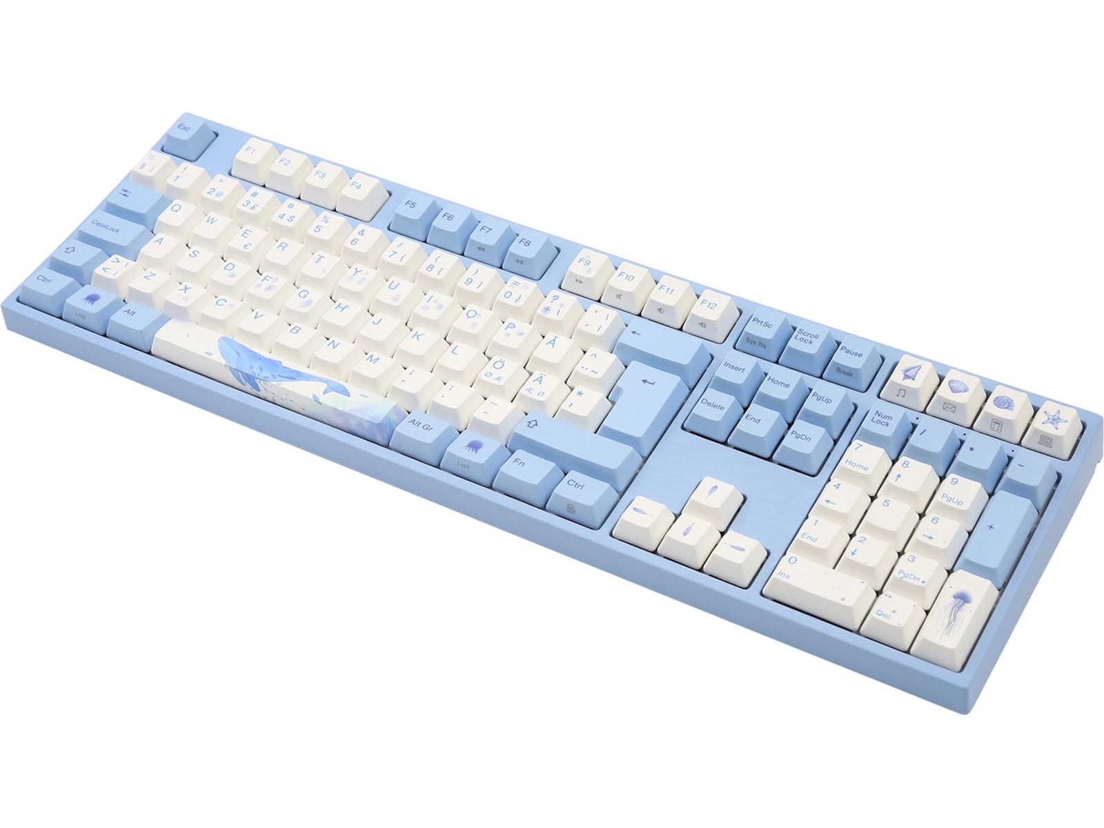 Varmilo APT109 Sea Melody V3 Trådløst Gamingtastatur (red) Gamingkeyboard
