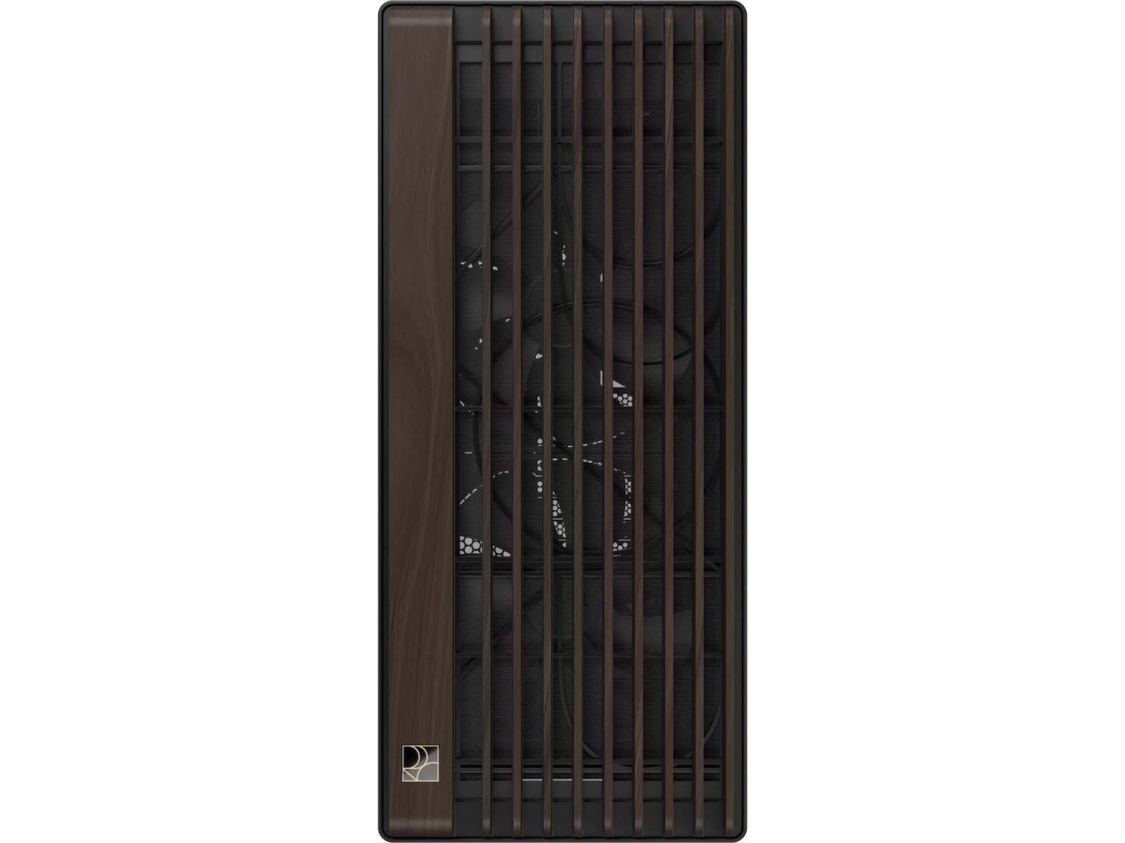 Asus PA602 PROART Walnut Wood TG PWM Modern Mid Tower (sort) Mini/Micro/Nano tower
