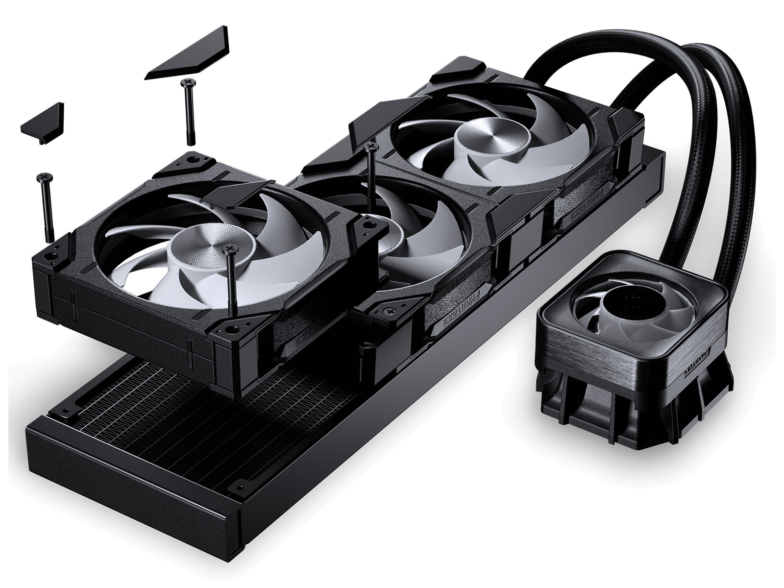 Phanteks Glacier One 360D30 X2 DRGB AIO Køler (sort) CPU - Vandkøling