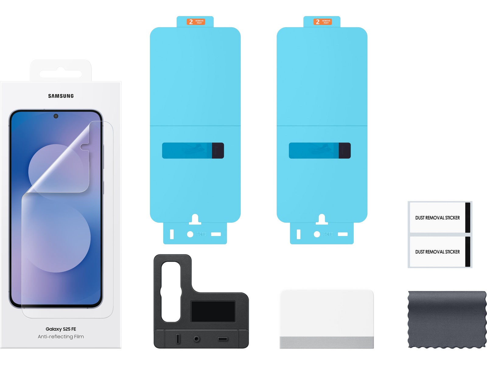 Samsung Galaxy S25 FE Anti-reflecting Film Skærmbeskytter Skærmbeskyttelse mobiltelefon