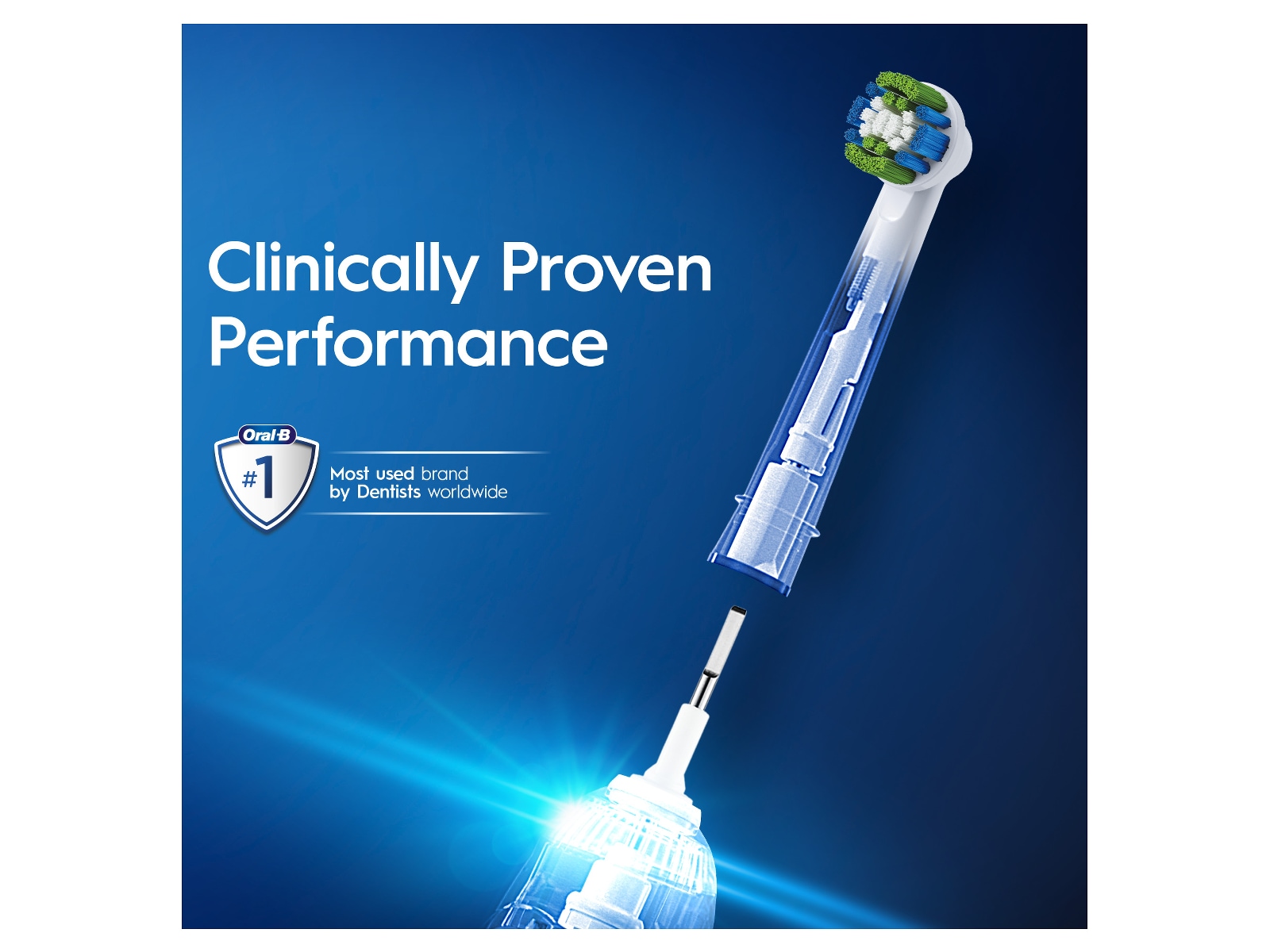 Oral-B Pro Precision Clean Børstehoveder (10 stk) Tandbørstehoveder